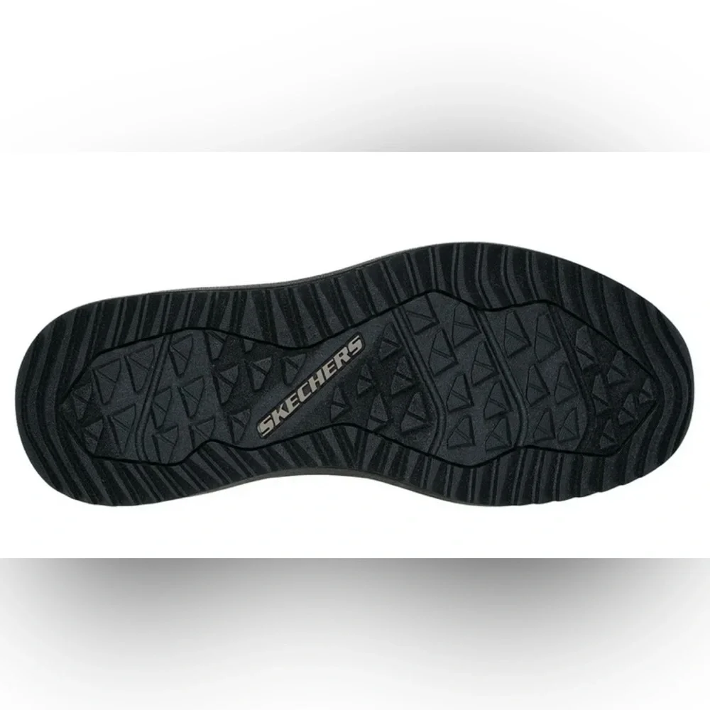 NIB/NWT Men’s Skechers Black and Taupe Walking Sneakers. - Picture 7 of 16